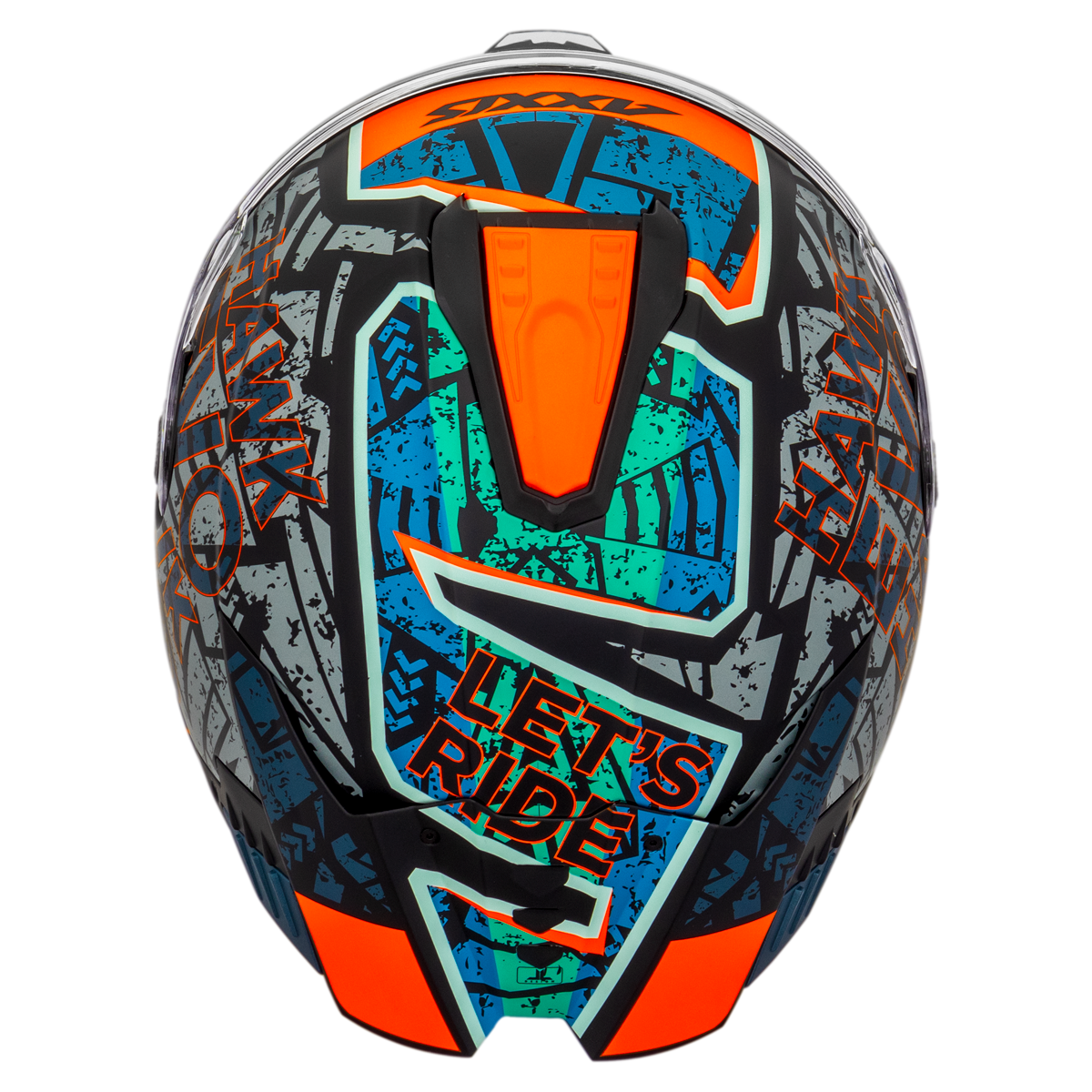 Axxis Hawk Evo Let's Ride Mat Blue - Görsel 4