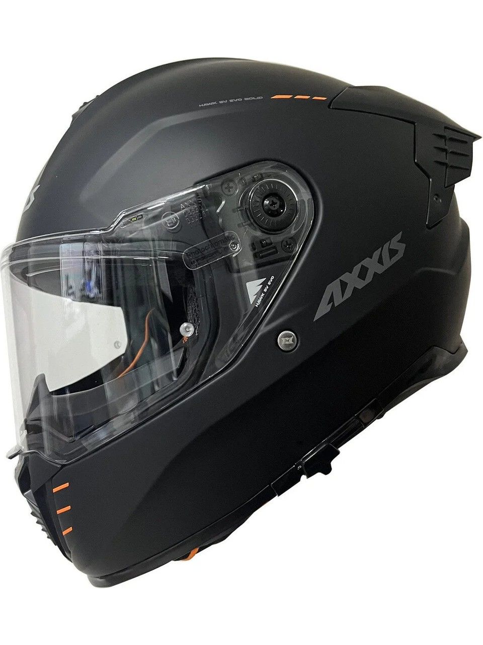 Axxis Hawk Evo Mat Siyah - Görsel 2