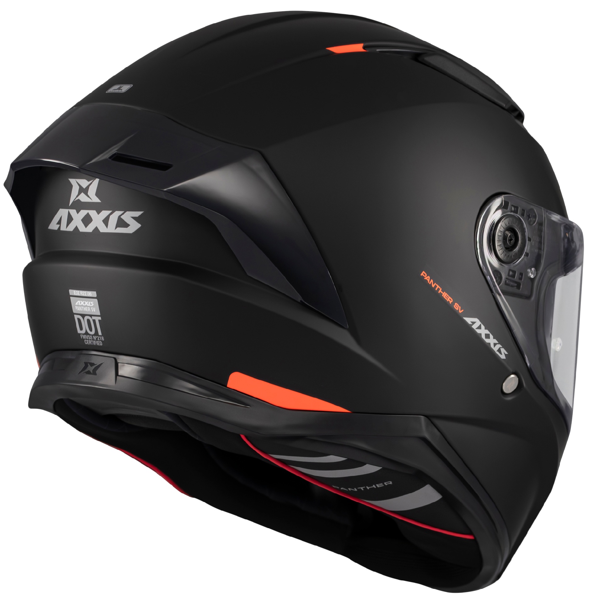 Axxis Panther Mat Siyah - Görsel 2
