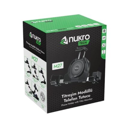 Nukrotech M27 Titreşim Modüllü Telefon Tutucu
