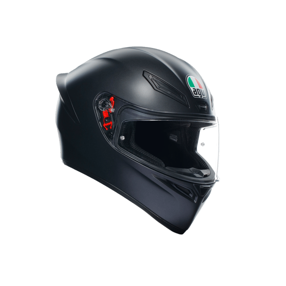 Agv K1S Matt Siyah Kapalı Kask
