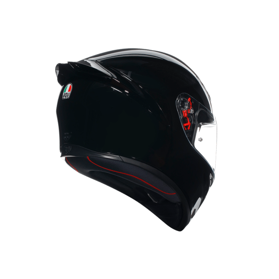 Agv K1S Parlak Siyah Kapalı Kask - Görsel 2