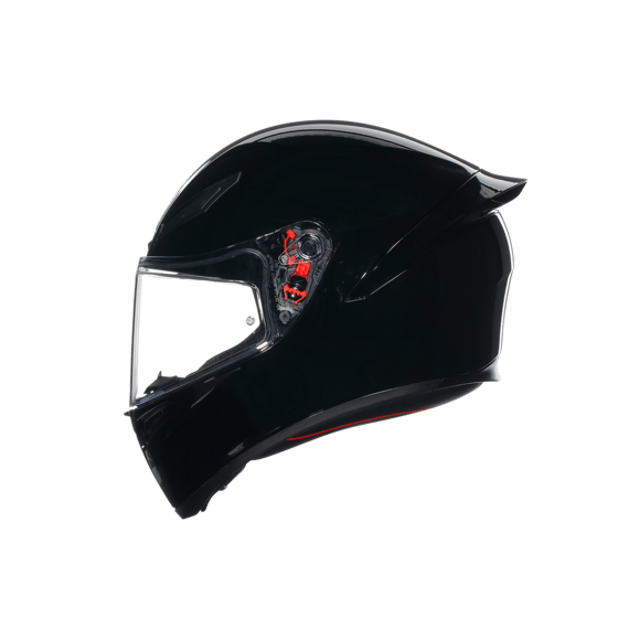 Agv K1S Parlak Siyah Kapalı Kask - Görsel 3