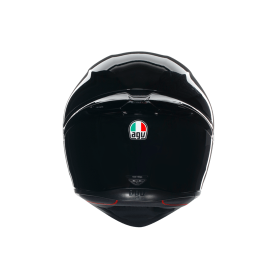 Agv K1S Parlak Siyah Kapalı Kask - Görsel 4
