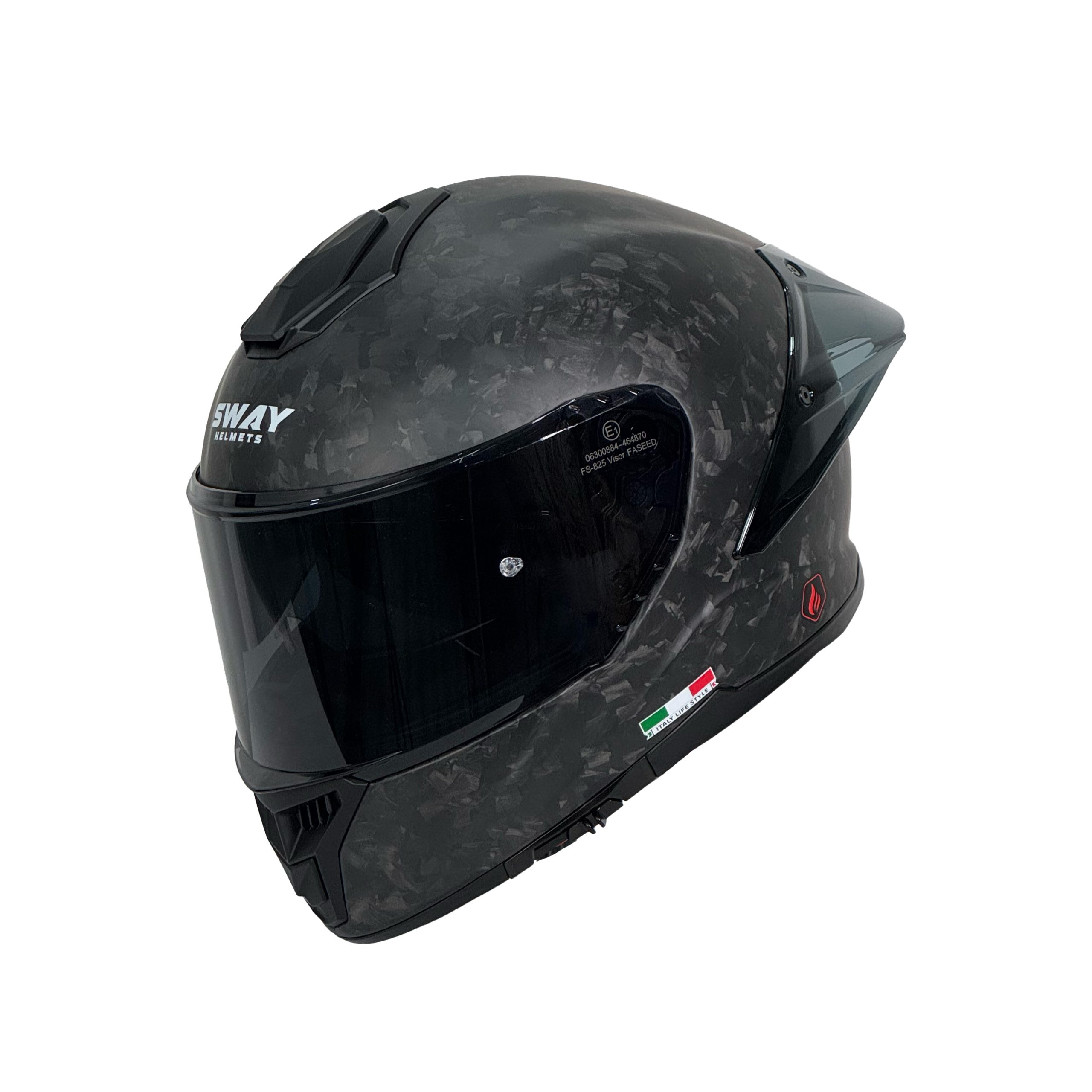 FULL FACE SWAY 861 FORGET CARBON KASK - Görsel 2