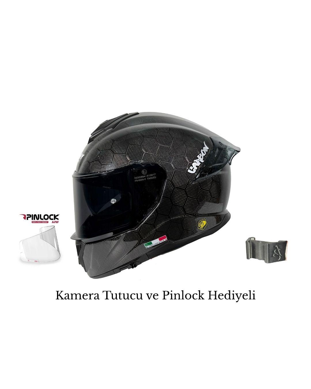 FULL FACE SWAY 861 SNAKE CARBON KASK