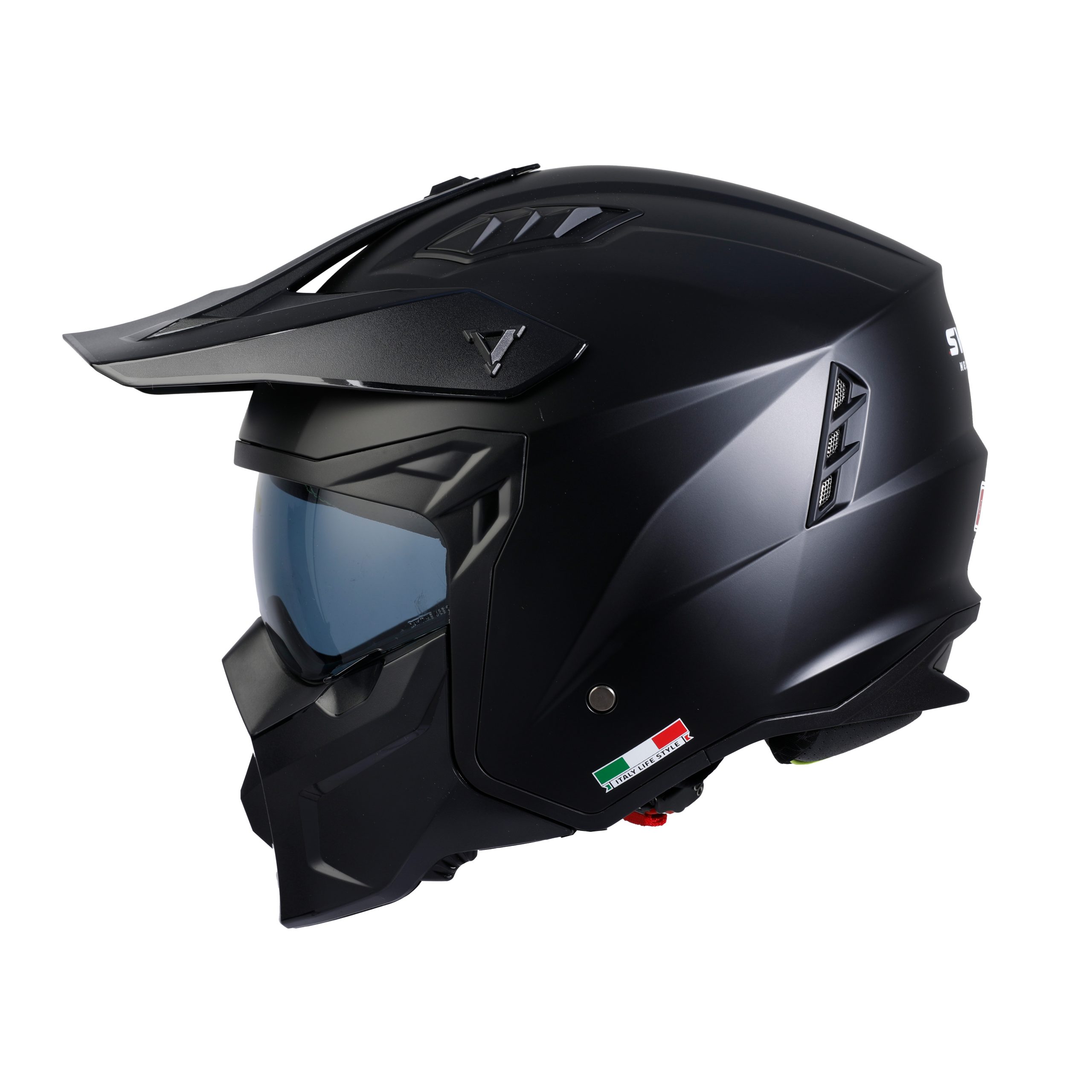 SWAY SEUL Matt Black Modüler Kask