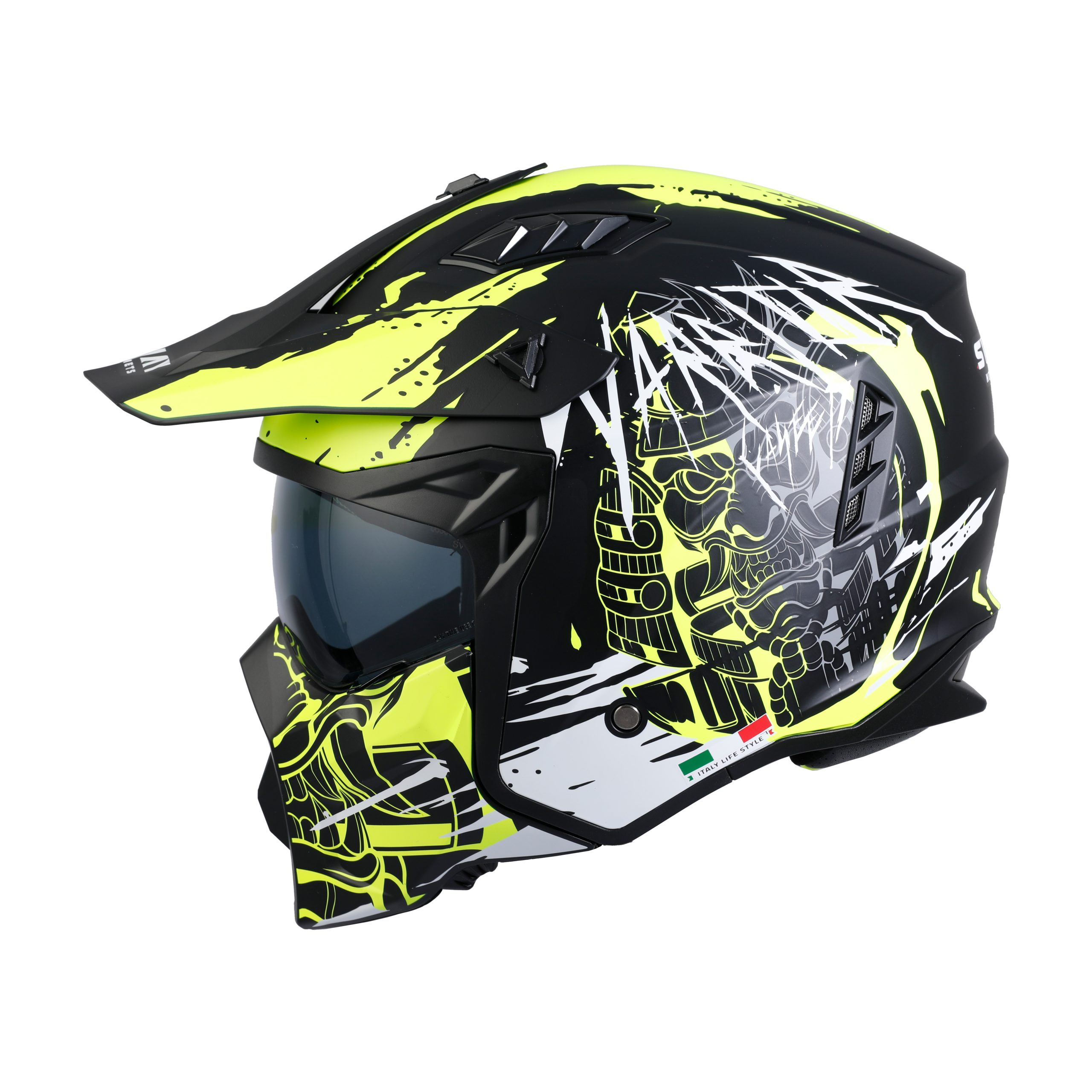 SWAY SEUL WARRIOR Yellow Modüler Kask