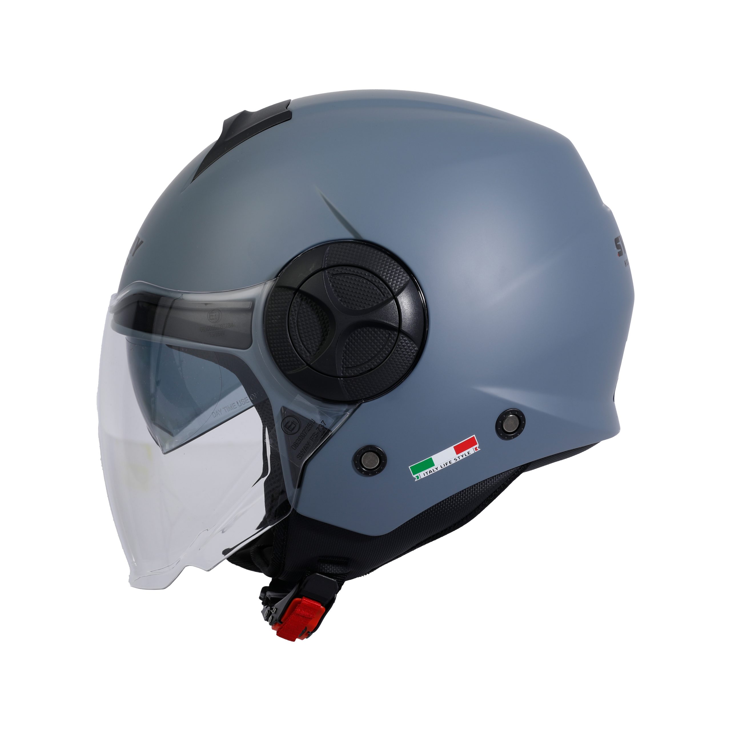SWAY SW 737 Matt Grey Yarım Kask