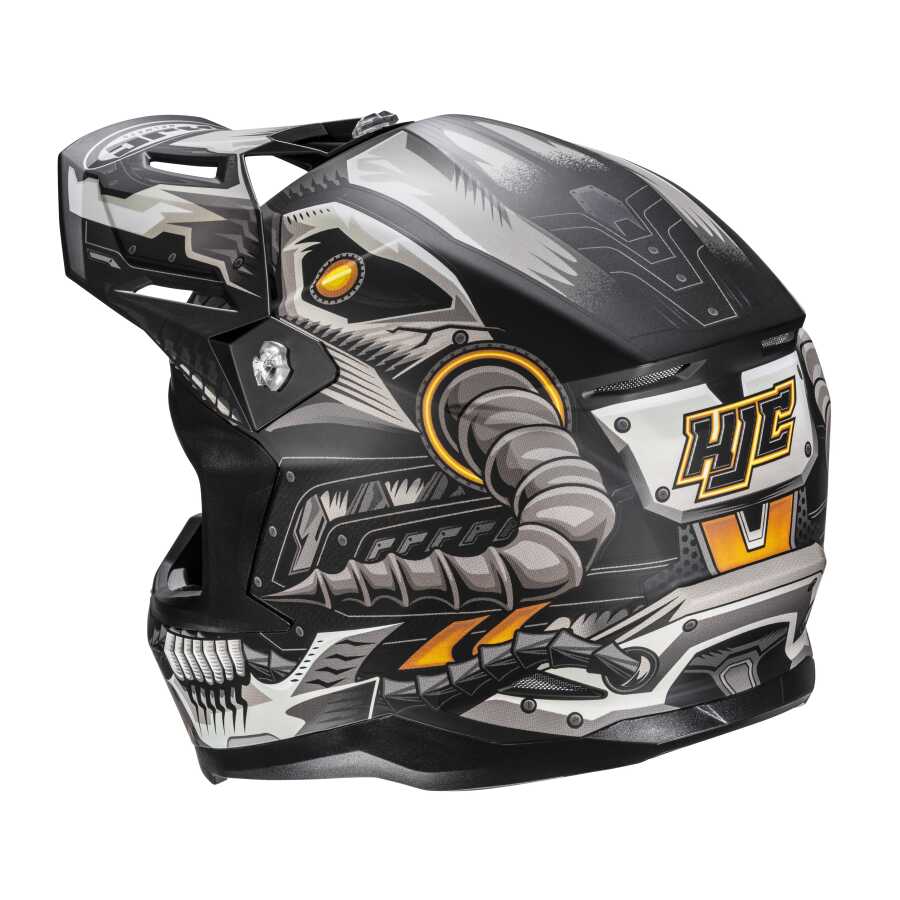 HJC C50 Kask Mecha Beast MC5SF - Görsel 2