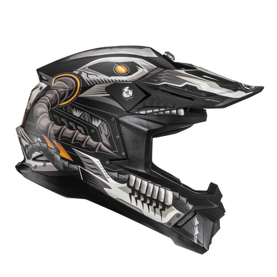 HJC C50 Kask Mecha Beast MC5SF - Görsel 4