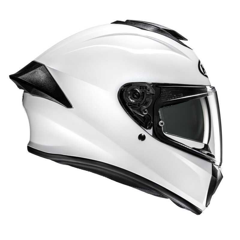 HJC C71 Kask İnci Beyazı - Görsel 5