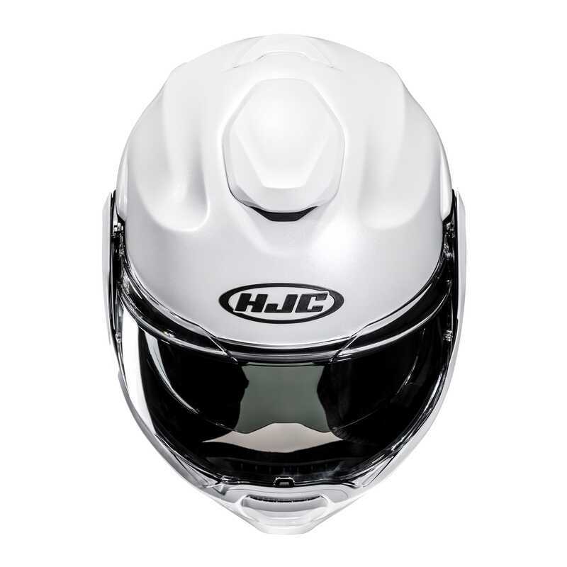 HJC F100 Kask İnci Beyazı - Görsel 2