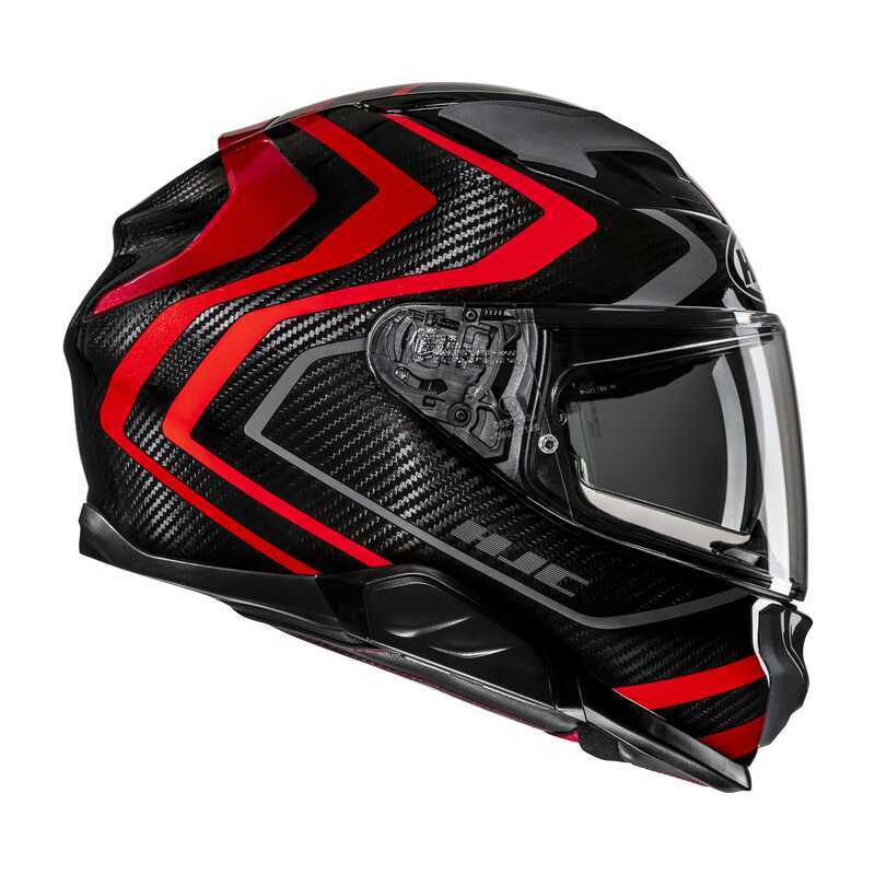 HJC F71 Kask Carbon Nevıo MC1 - Görsel 5