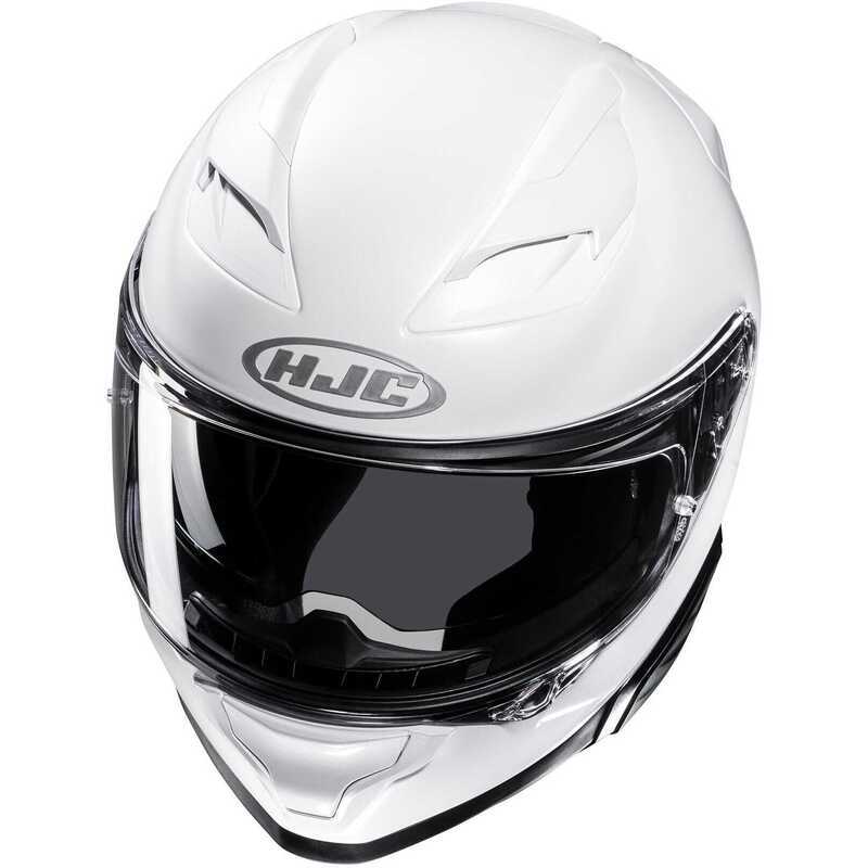 HJC F71 Kask İnci Beyazı - Görsel 2