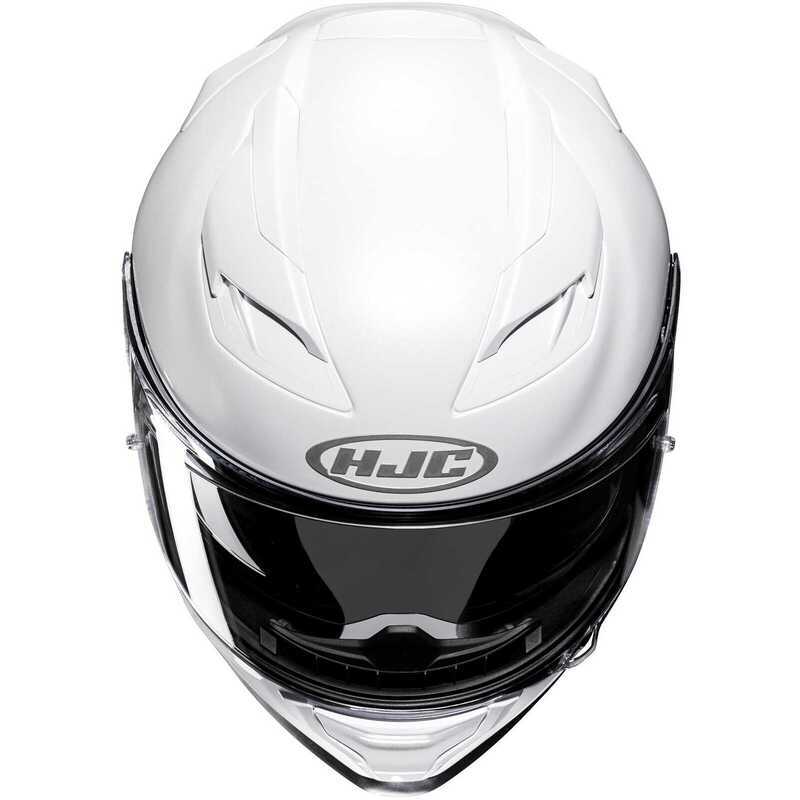 HJC F71 Kask İnci Beyazı - Görsel 4