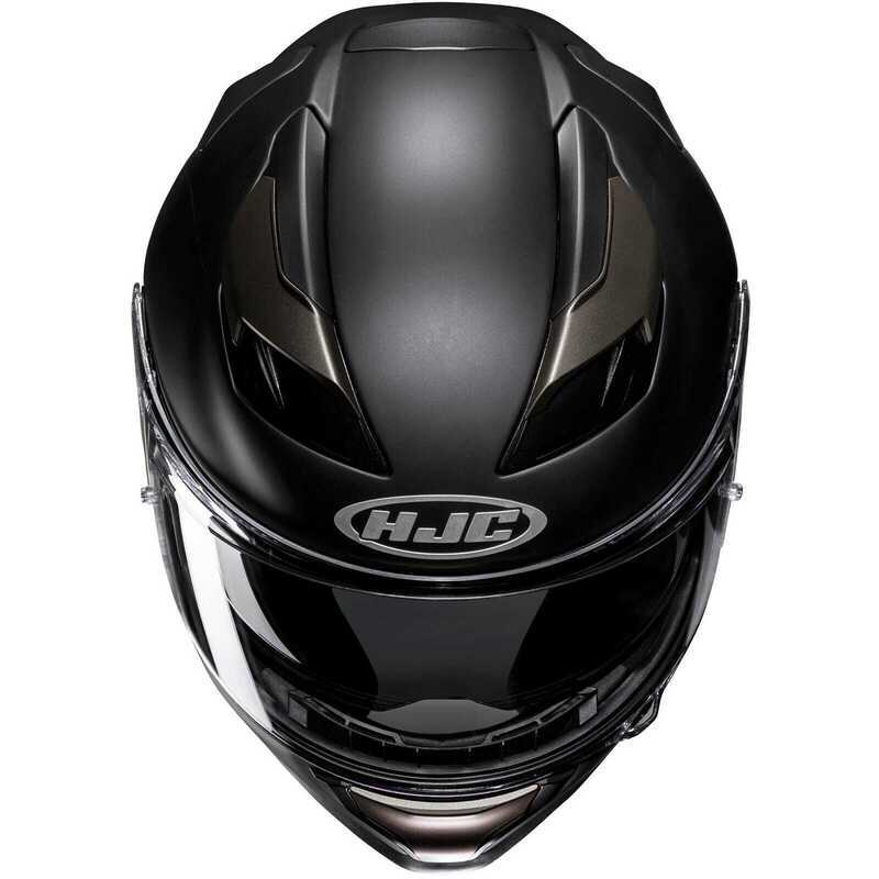 HJC F71 Kask Semı Flat Siyah Tıtanıum - Görsel 2