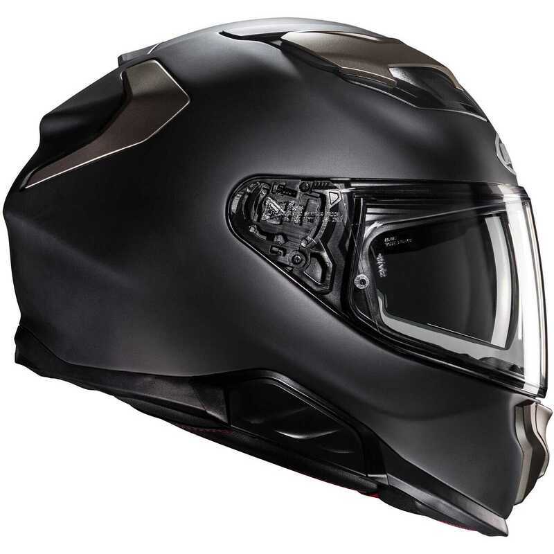 HJC F71 Kask Semı Flat Siyah Tıtanıum - Görsel 3