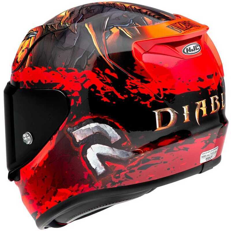 HJC RPHA12 Kask Dıablo Blızzard MC1 - Görsel 2