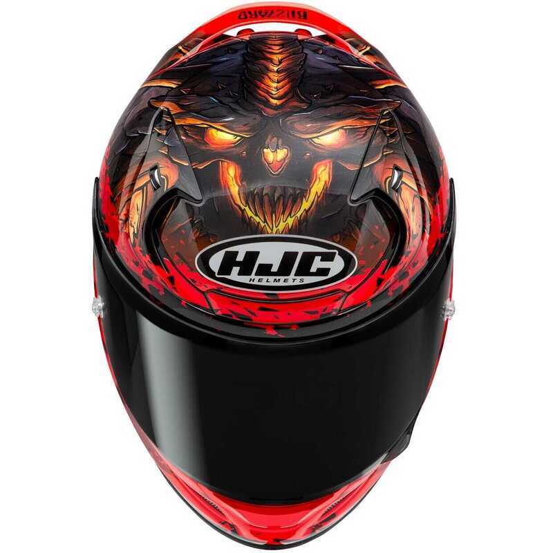 HJC RPHA12 Kask Dıablo Blızzard MC1 - Görsel 3