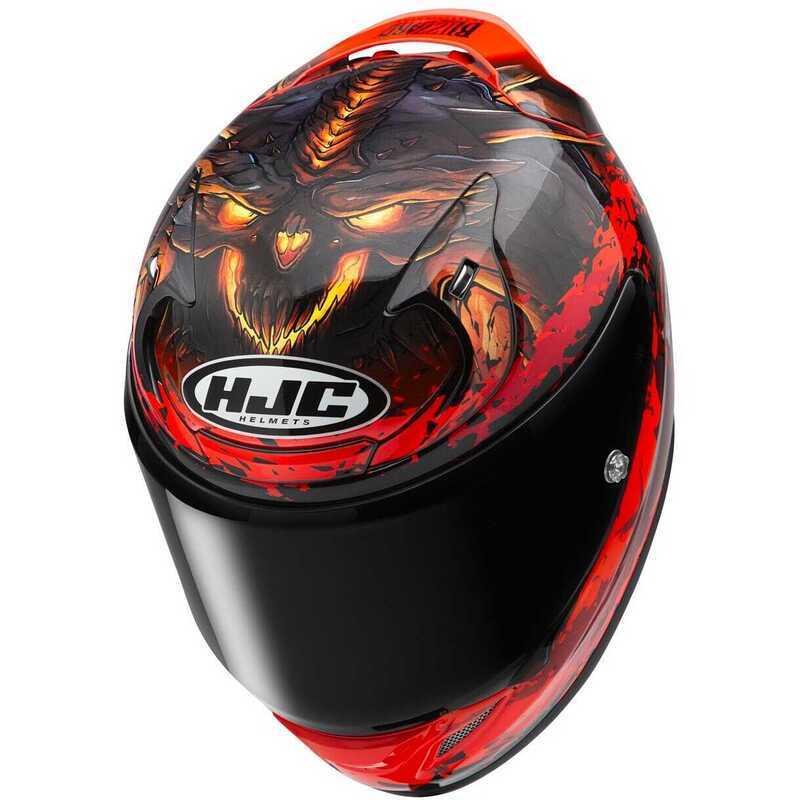 HJC RPHA12 Kask Dıablo Blızzard MC1 - Görsel 5