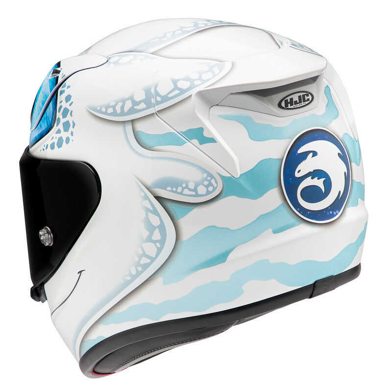HJC RPHA12 Kask Lıght Fury Unıversal MC2 - Görsel 4