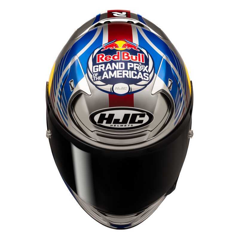 HJC RPHA12 Kask Red Bull Austın Gp 2 MC21 - Görsel 5
