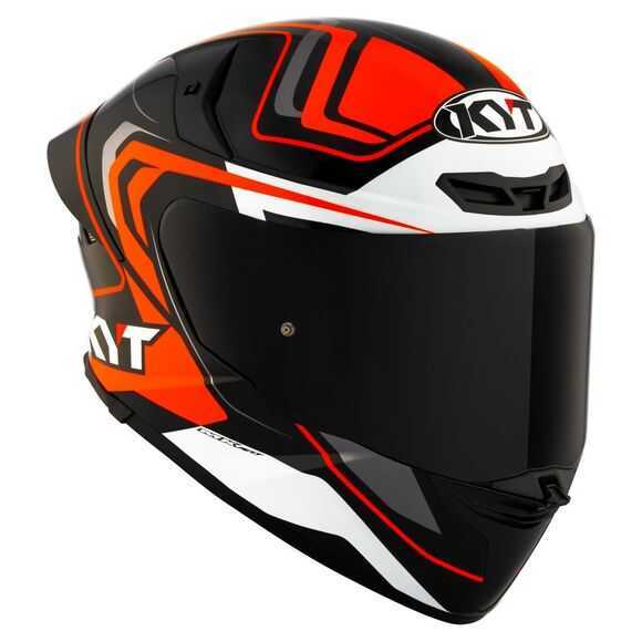 KYT Tt-Revo Kask Overtech Siyah Turuncu - Görsel 2
