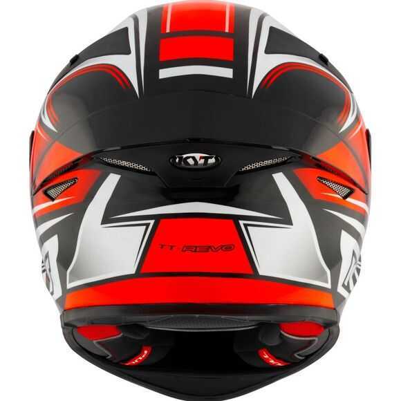 KYT Tt-Revo Kask Tourıst Red Fluo - Görsel 3