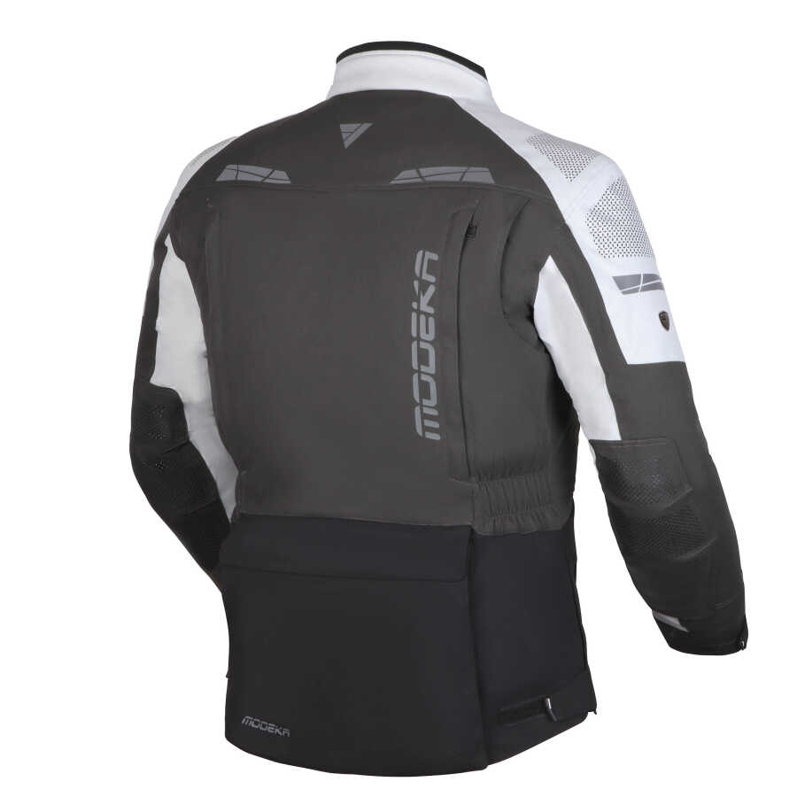 MODEKA HYDRON Waterproof Ceket Açık Gri - Koyu Gri - Siyah - Görsel 2