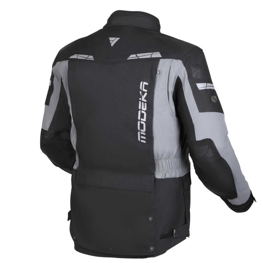 MODEKA HYDRON Waterproof Ceket Koyu Gri - Siyah - Görsel 2
