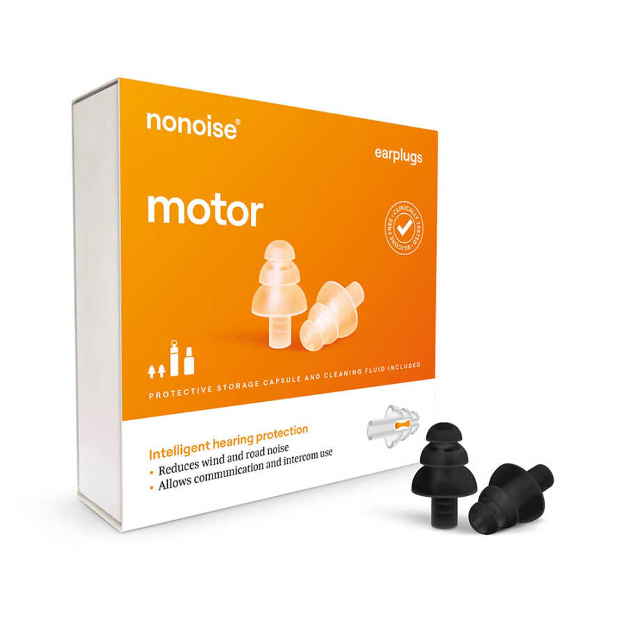 NONOISE Moto Kulak Tıkacı Siyah