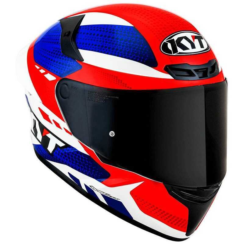 KYT Tt-Revo Kask Gear Blue / Red - Görsel 2