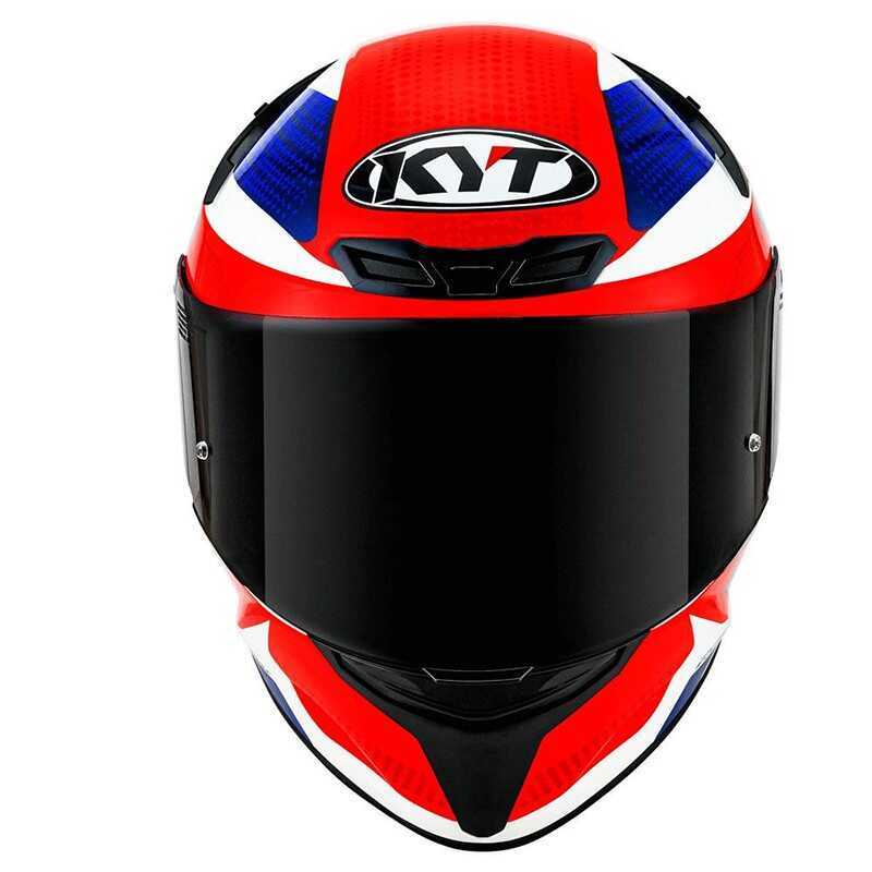 KYT Tt-Revo Kask Gear Blue / Red - Görsel 4