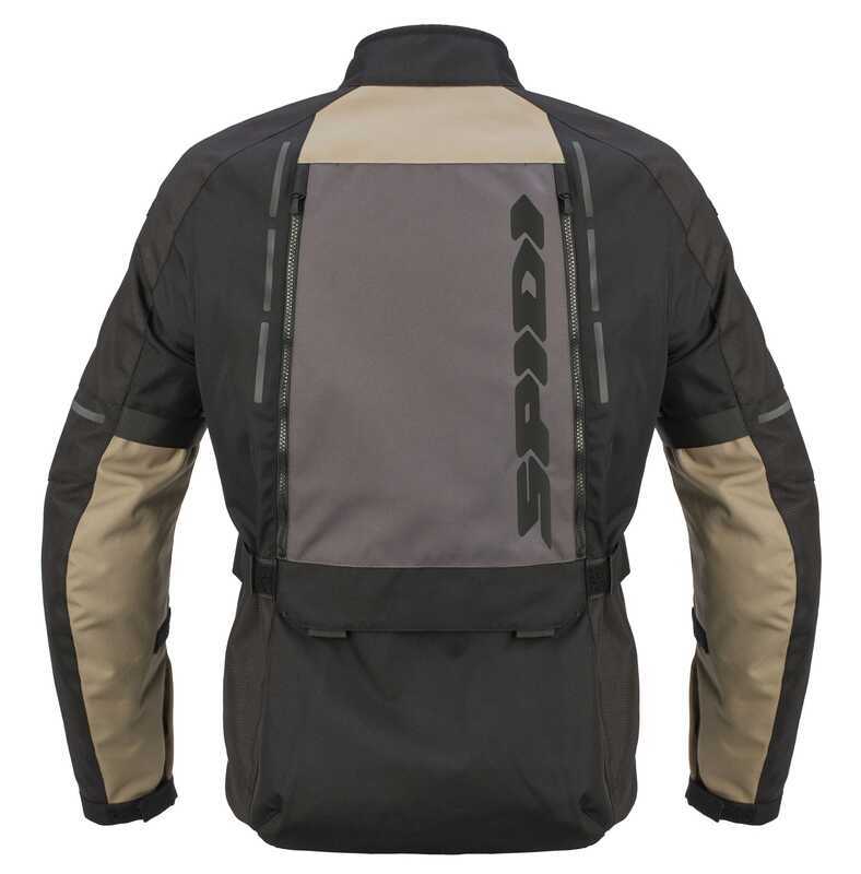 SPIDI Rıdemaster H2OUT® Ceket Gri Siyah - Görsel 2
