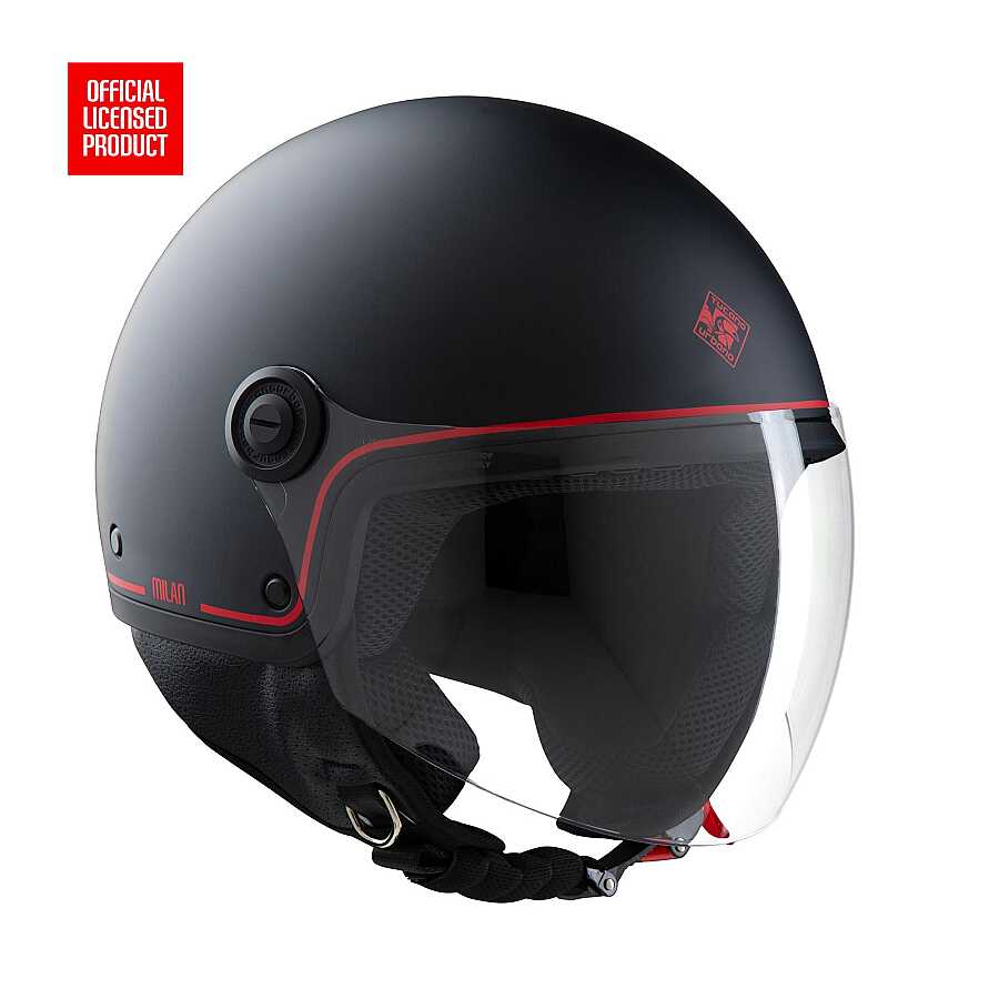 TUCANO Urbano El Jettın 6.0 Yarım Kask Mılan Skylıne Mat Siyah