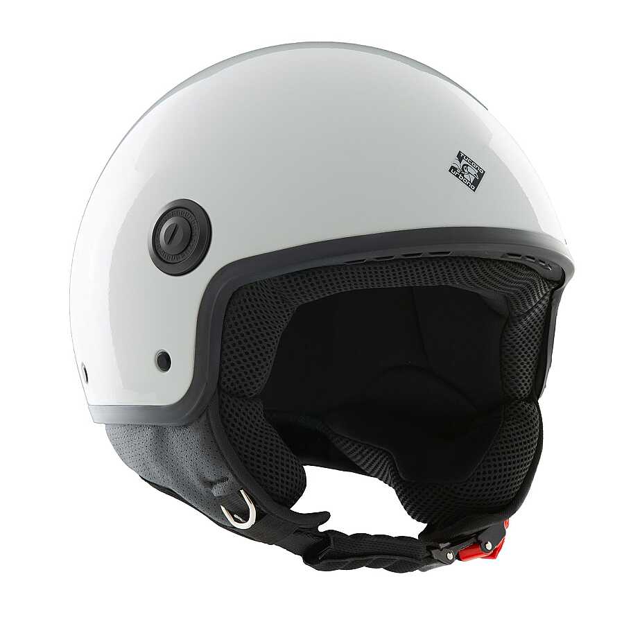 TUCANO Urbano El Jettın 6.0 Yarım Kask Parlak Buz Beyazı - Görsel 6