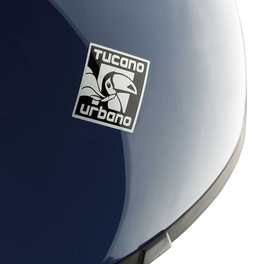 TUCANO Urbano El Jettın 6.0 Yarım Kask Parlak Mavi - Görsel 4