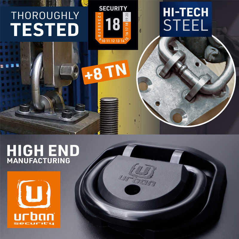 URBAN Securıty Anchor Zemin Bağlantı Aparatı UR55 - Görsel 3