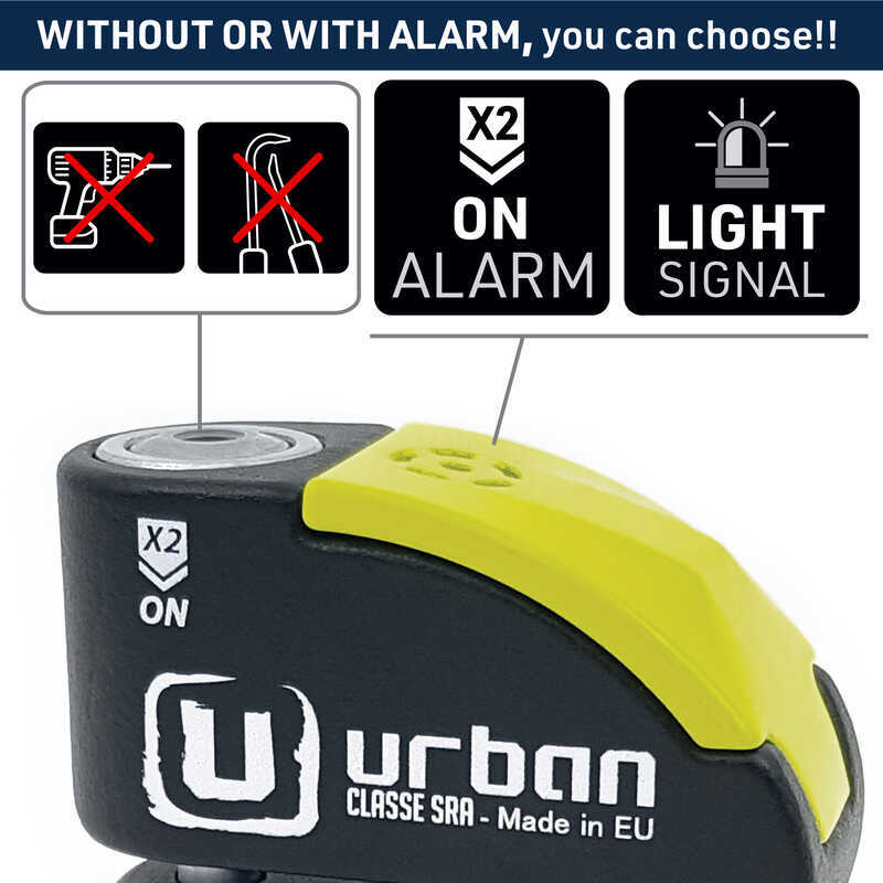 URBAN Securıty UR10 Sra Alarmlı Disk Kilidi - Görsel 4