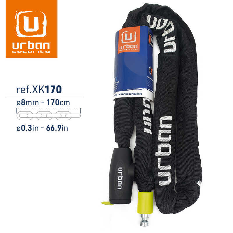 URBAN Securıty XK170 170CM Dövme Çelik Zincir Kilit - Görsel 8