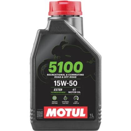 MOTUL Motosiklet 5100 15W50 4T 1L Motor Yağı