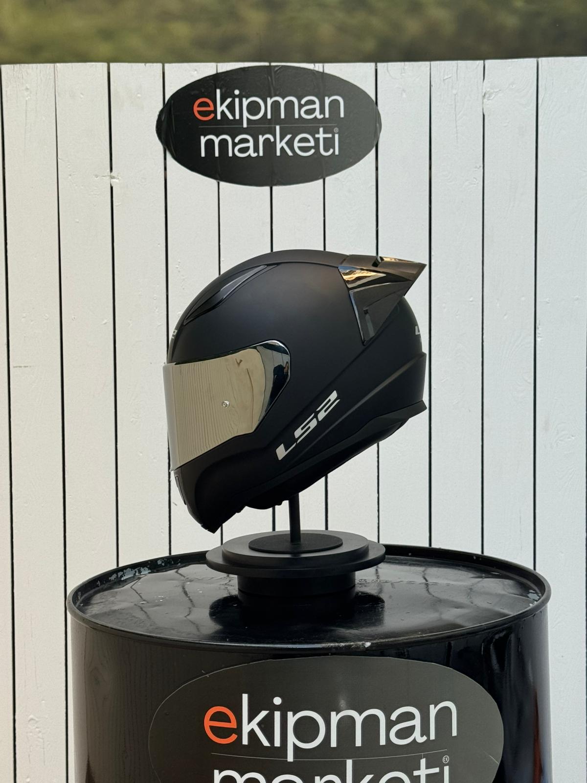 Ls2 Rapid2 Mat Siyah FullFace Kask