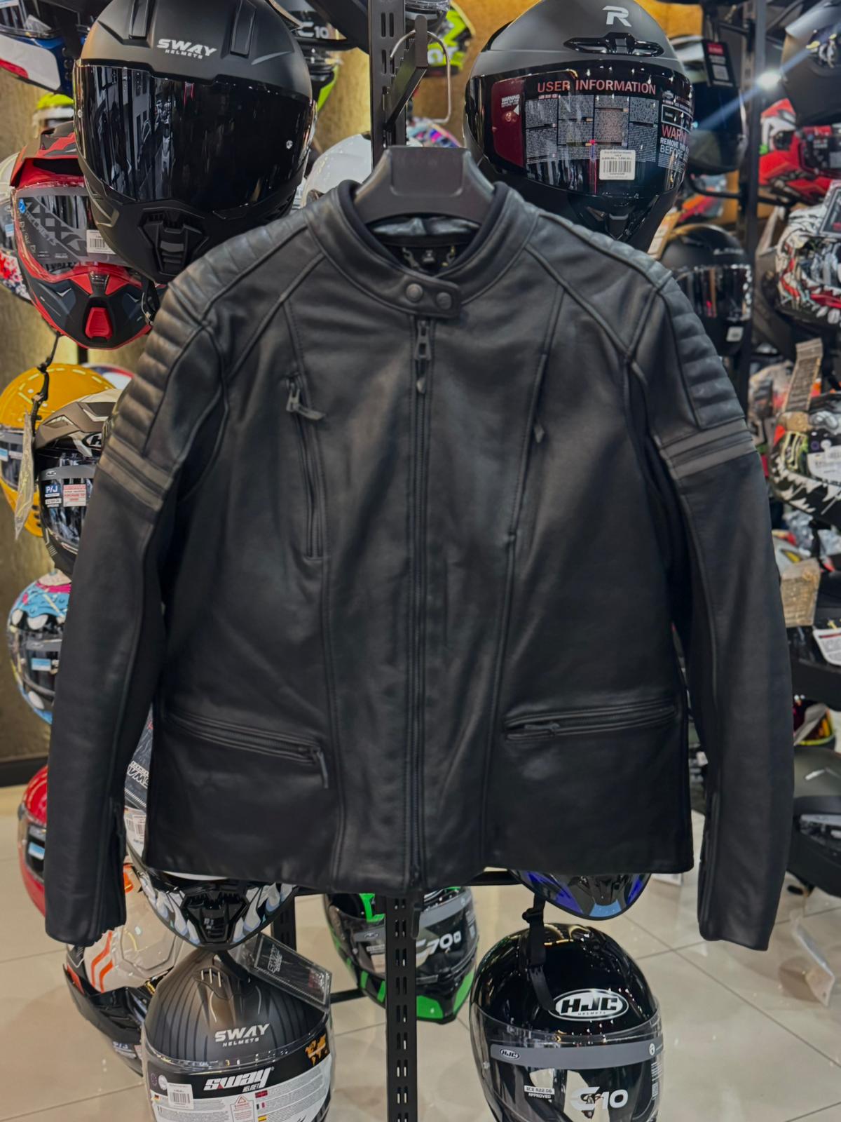 Ruroc Enginehawk Motosiklet Deri Ceket - Görsel 2