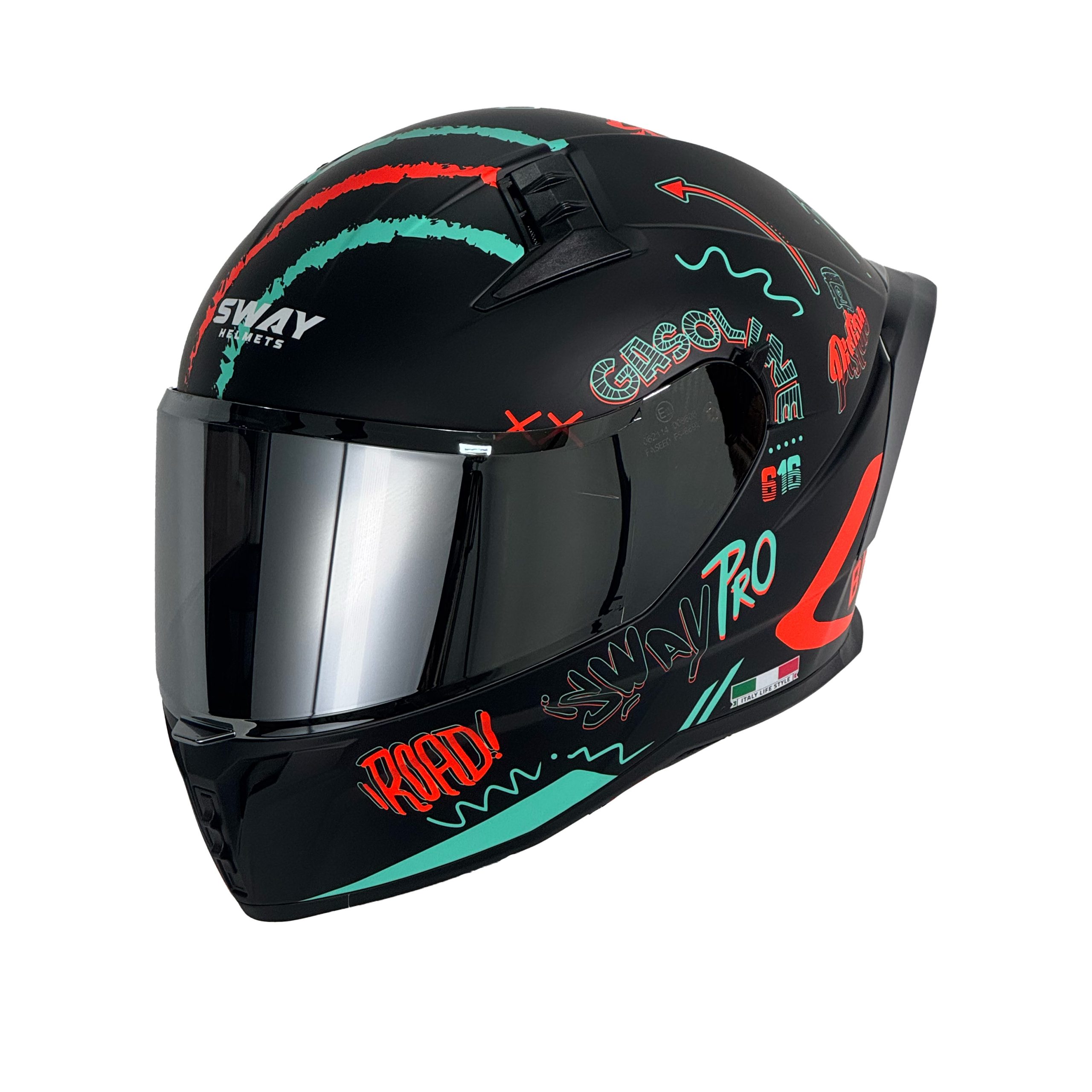 SWAY 869 DRIFT Full Face Kask - Görsel 2