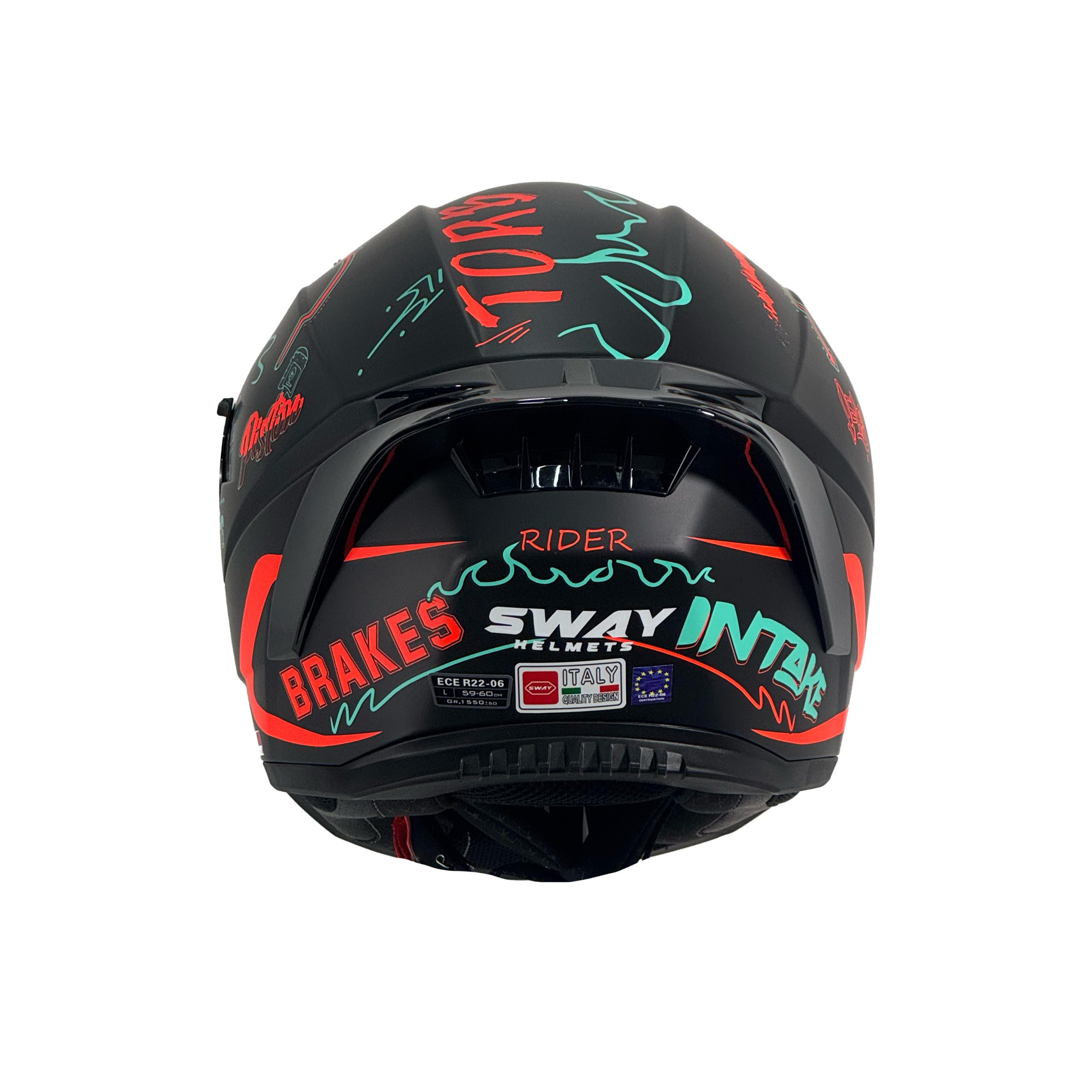 SWAY 869 DRIFT Full Face Kask - Görsel 4