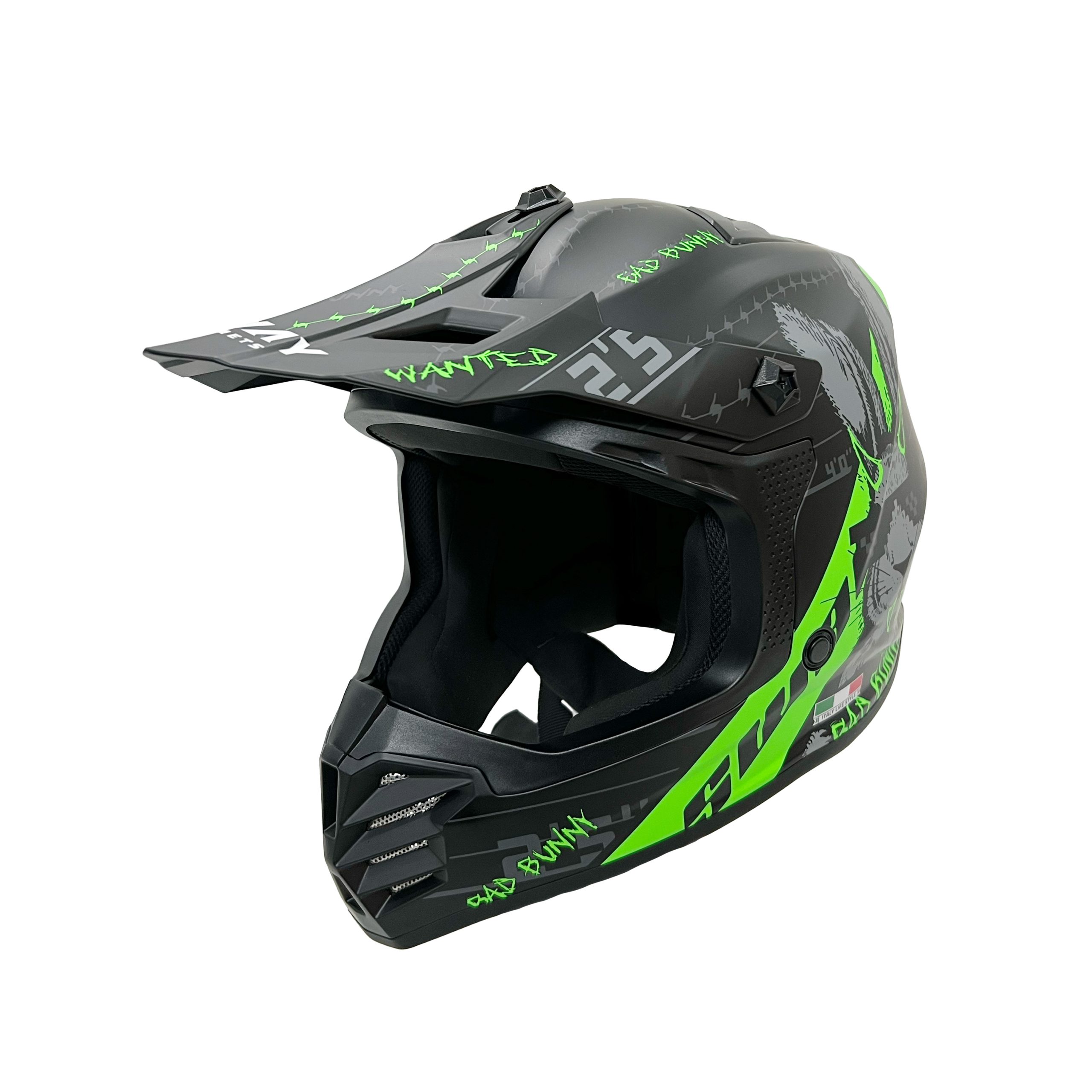 SWAY BUNNY Black Gren Çocuk Cross Kask - Görsel 2