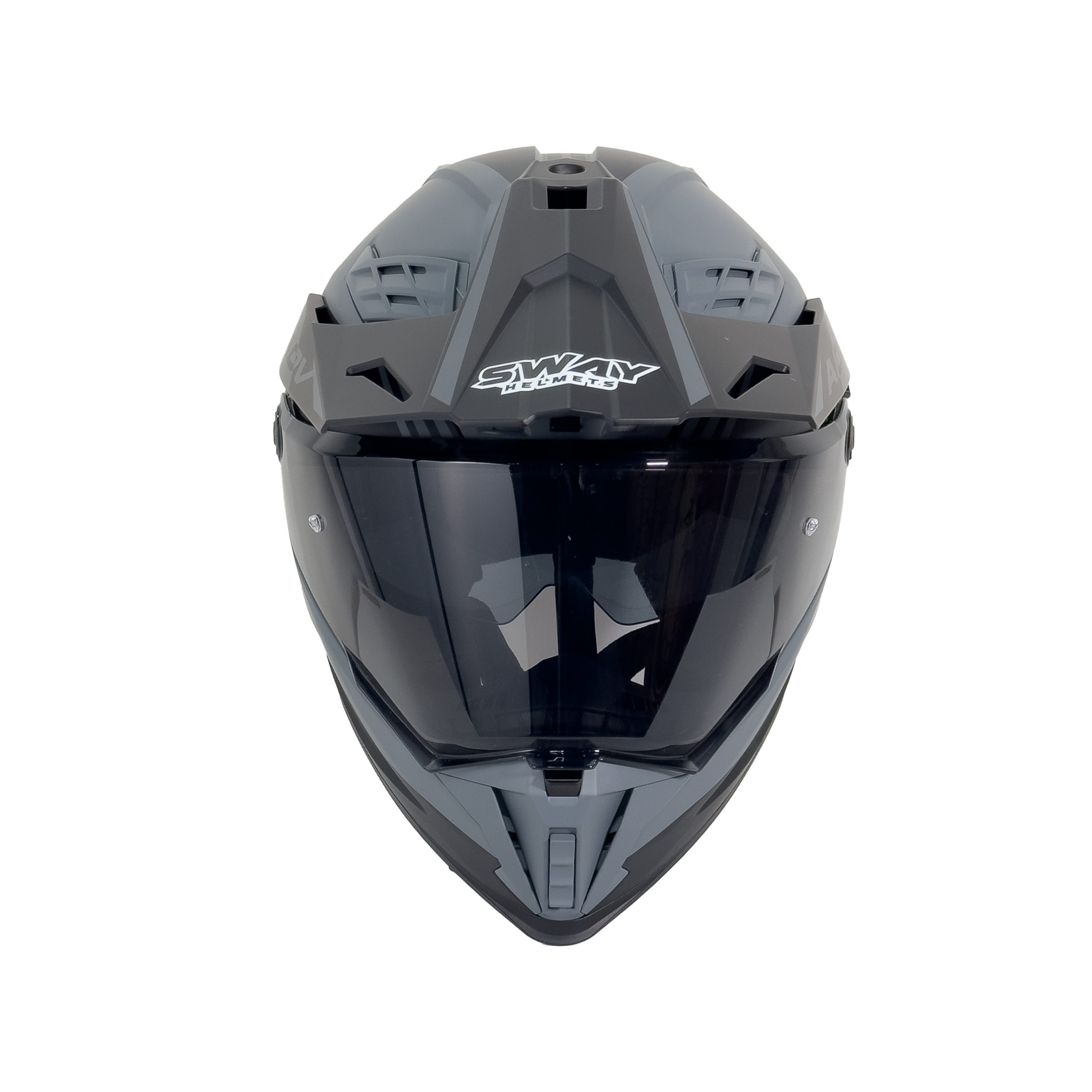 SWAY SW X65 AERO Grey Adventure Kask - Görsel 3