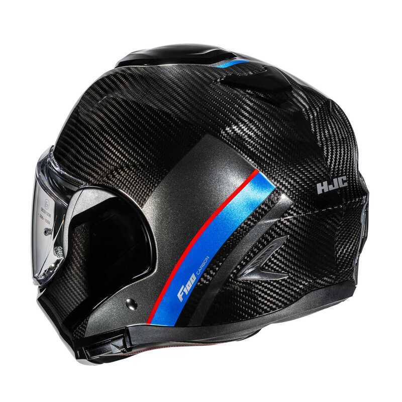 HJC F100 Kask Carbon Stan MC21 - Görsel 3