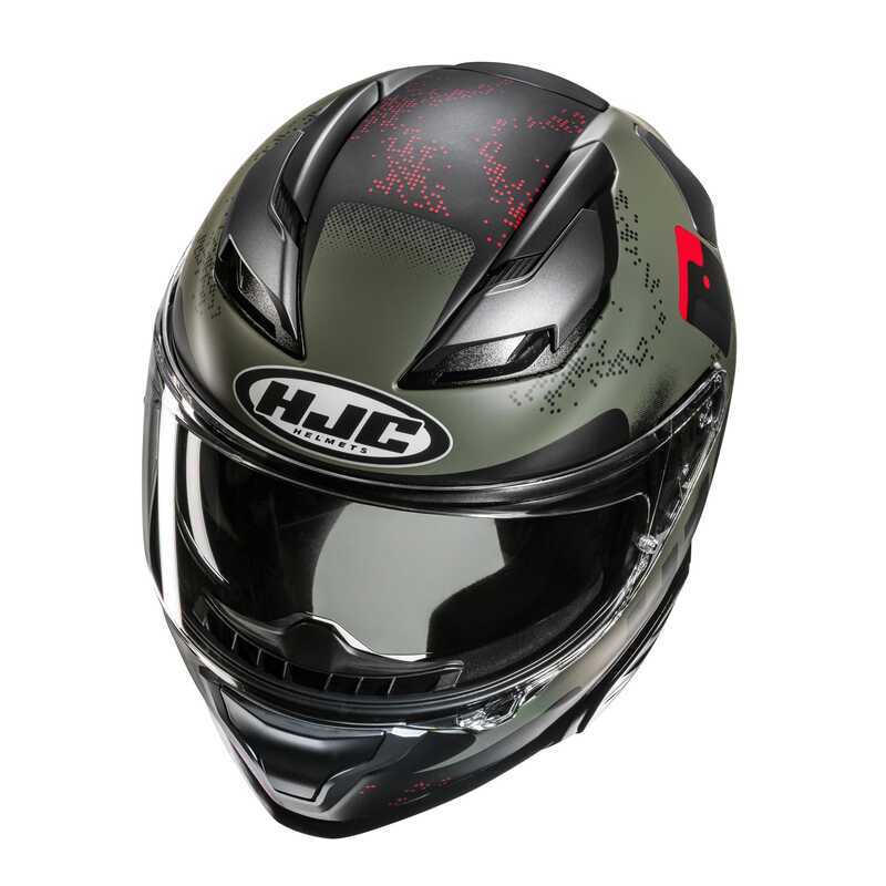 HJC F71 Kask Faco MC1SF - Görsel 2